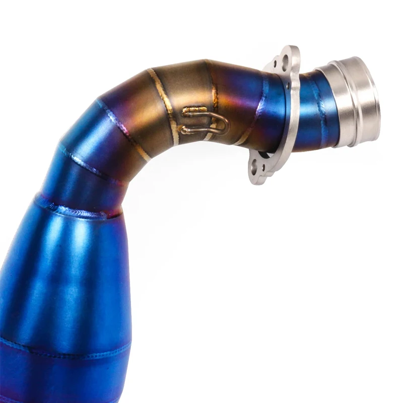 For BMW G310R G310GS Motorcycle Exhaust Mid Link Pipe Escape Stainless Steel Backpressure Front Section Muffler Connect System