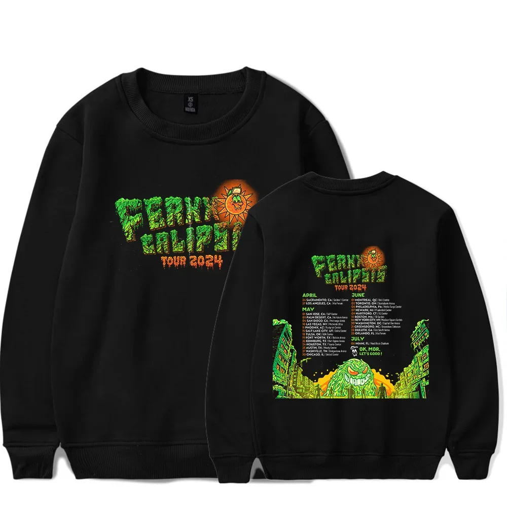 

Feid Ferxxo Ferxxocalipsis World Tour 2024 Oversized Hoodie Women Men O-neck Long Sleeve Crewneck Sweatshirt Casual Tracksuit