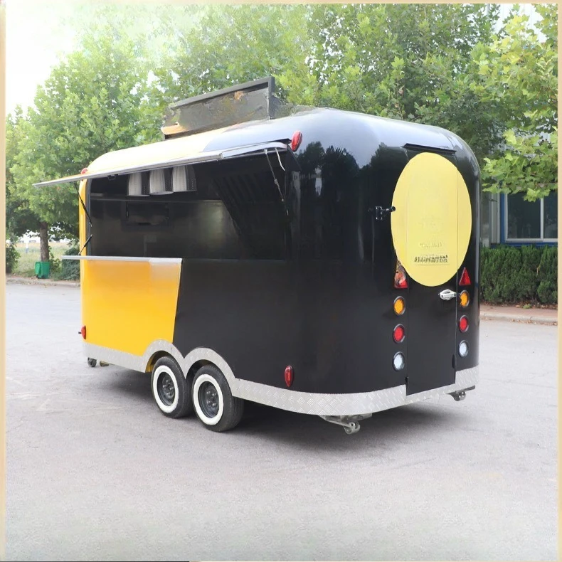 Internet-famous food trucks, multifunctional snack carts, night market stalls, mobile barbecue carts, camping scenic area mobile