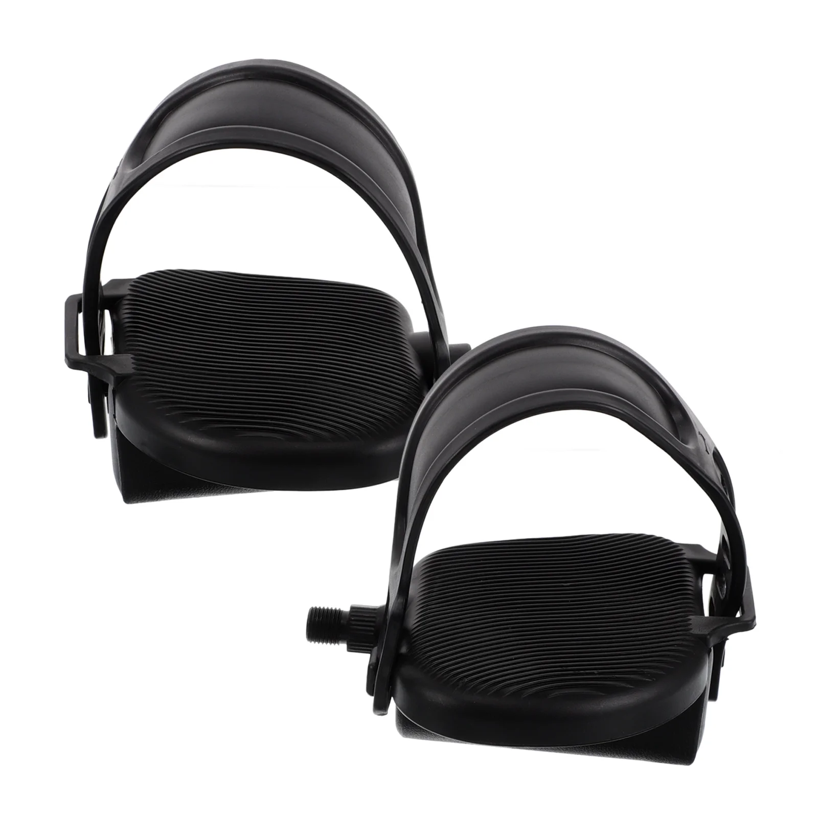 

1 set 1 Set Exercise Bike Pedals Anti-Skid Adjustable Straps Low Noise Universal Replacement Parts Indoor Cycling Accessories