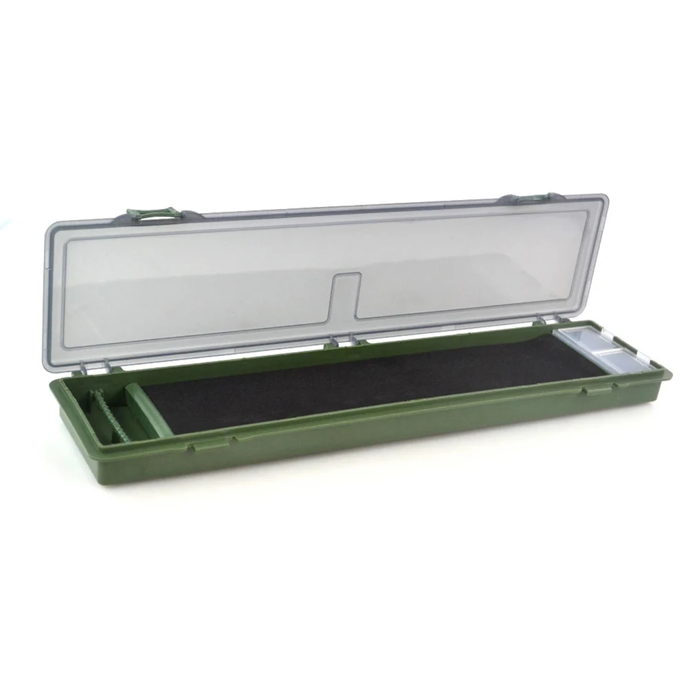 Carp Fishing Tackle Box Stiff Hair Rig Board With Pins Carp Fishing Rig Box Wallet Rig Storage Box Suitable For Outdoor Fishing