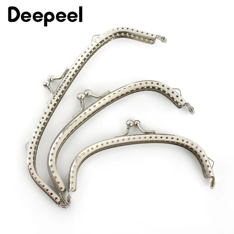 

10 шт. Deepeel 10,5/12,5/15,5 см фоторамка для сумки металлическая застежка для сумок Швейные скобы фурнитура бумажник аксессуар