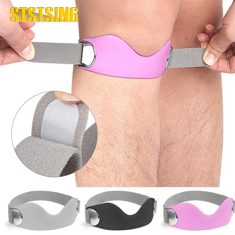 1PCS Patellar Tendon Support Strap, Adjustable Non-Slip Patella Band Stabilizer Knee Brace for Jumpers Knee, Tendonitis, Squats