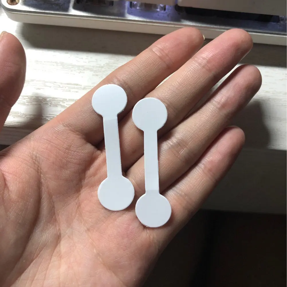 

200Pcs Ring Price Tags Premium Jewelry Labels for Necklace Bracelet DIY Projects Easy Remove Residue-Free White Tags