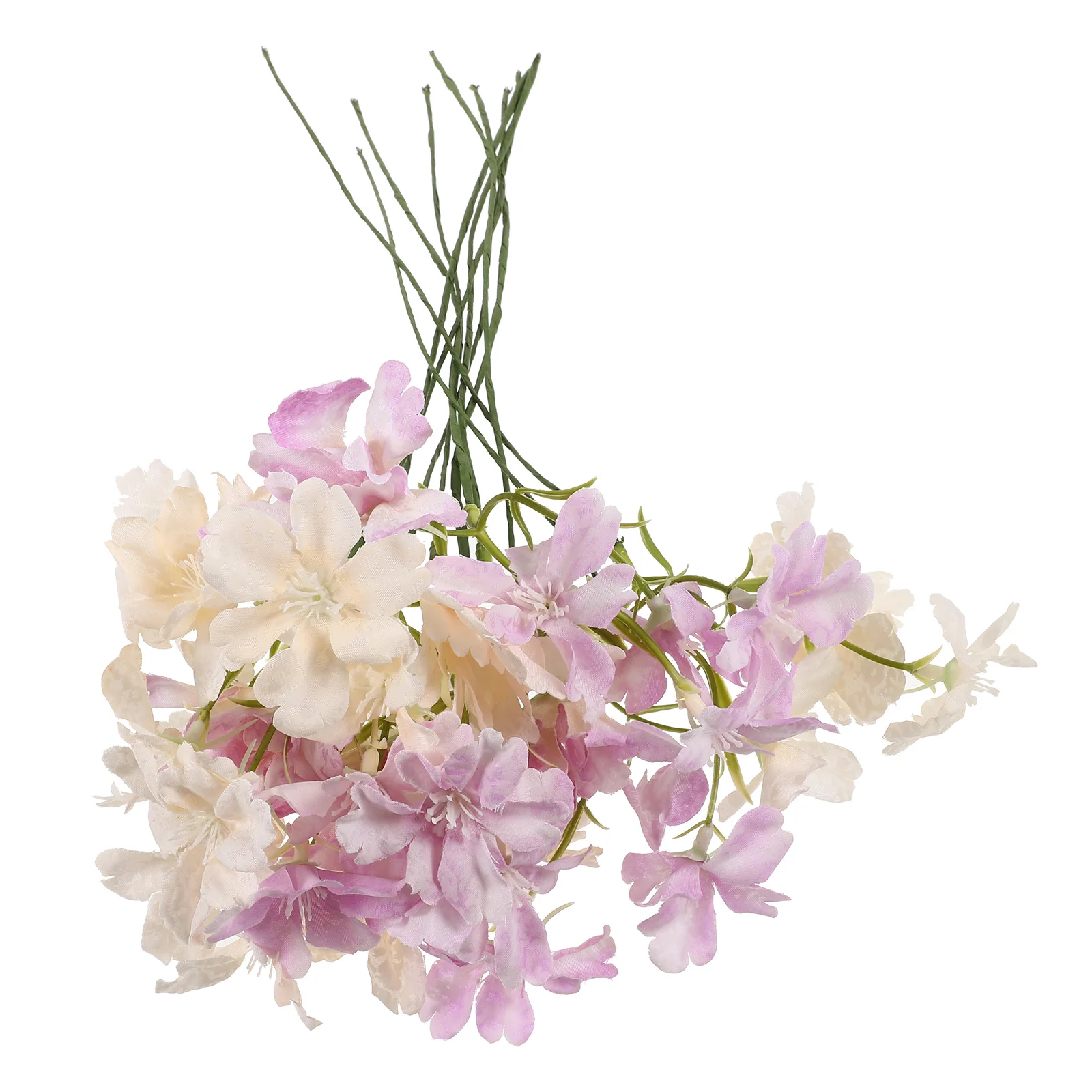 

10pcs Artificial Wedding Home Fake Stems Realistic Picks Flower Arrangement Household Fake Flowers For Vase Party Flower Decor