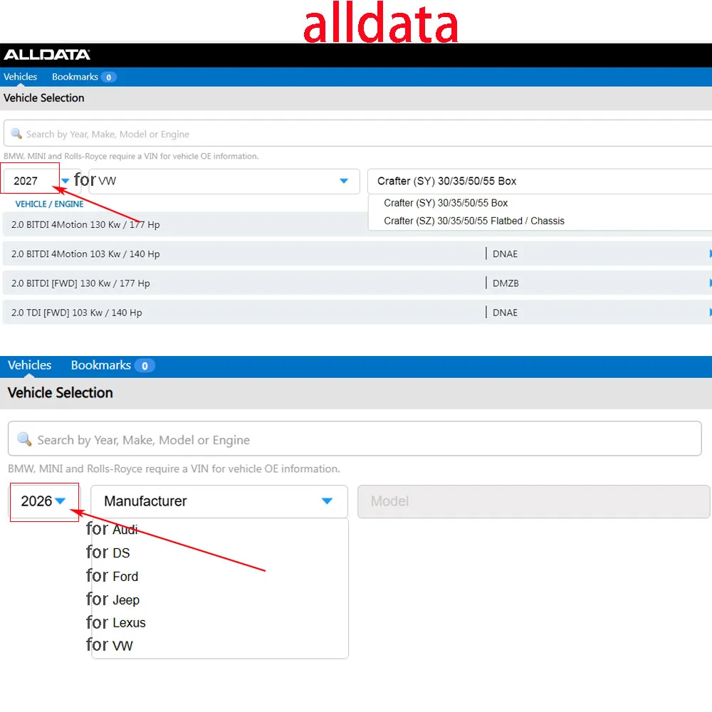 تحديث حساب Alldata EU عبر الإنترنت إلى 2027 جميع البيانات EU Haynes PRO Auto Data لبرنامج إصلاح السيارات مخططات الأسلاك التلقائية #2