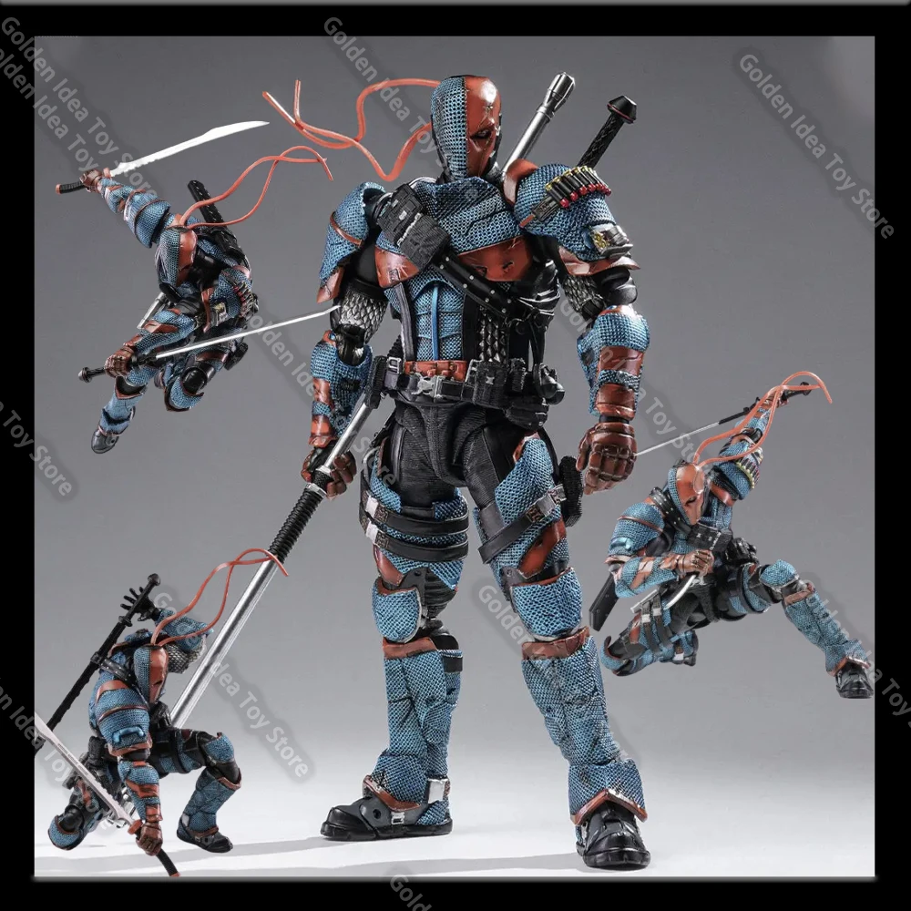 جديد Lpzz Deathstroke عمل الشكل Arkham Knight الانتهاء وحدة المنقولة باتمان نموذج سطح المكتب زخرفة أنيمي تمثال اللعب هدية