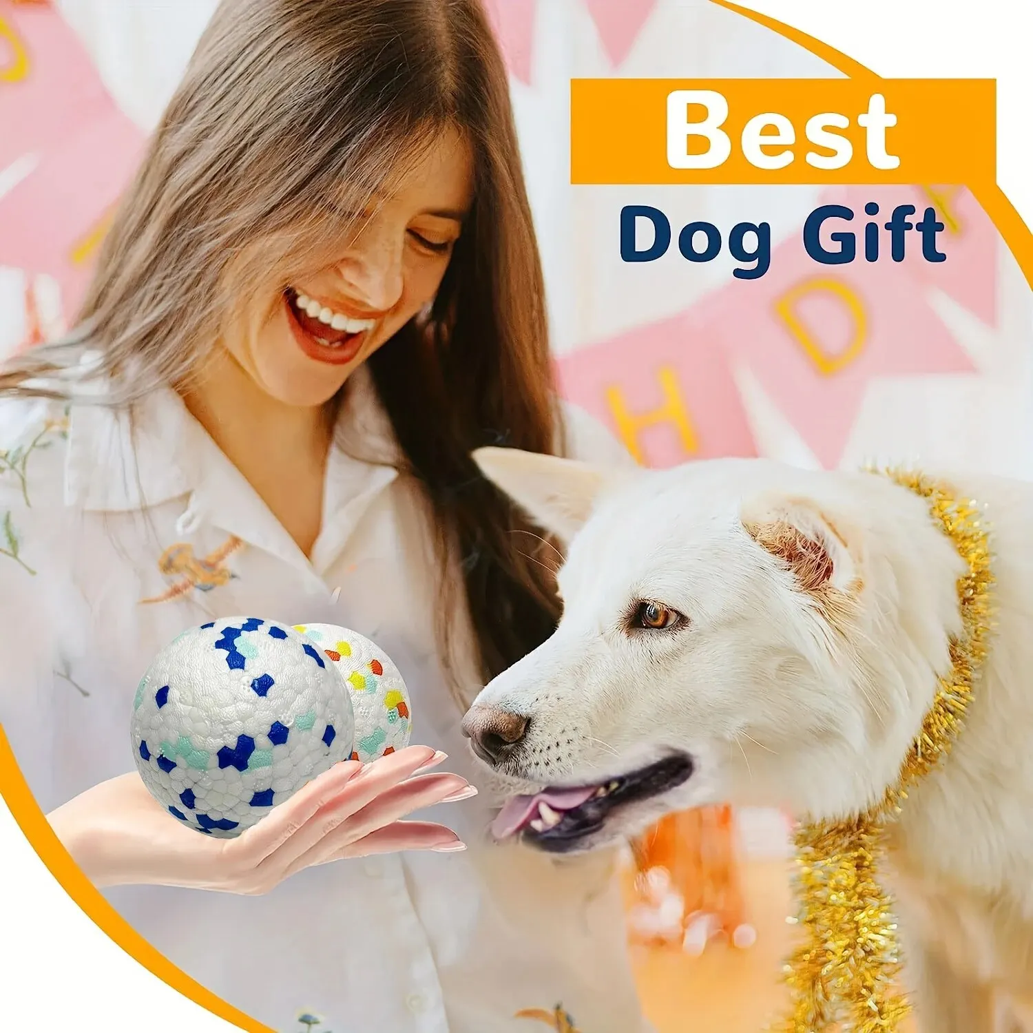 

2pcs/lot Dog Toy Durable Crew Ball Pet Grinding Teeth Toy For Dog Interactive Supplies Chew Pet Interactive Supply Accessory