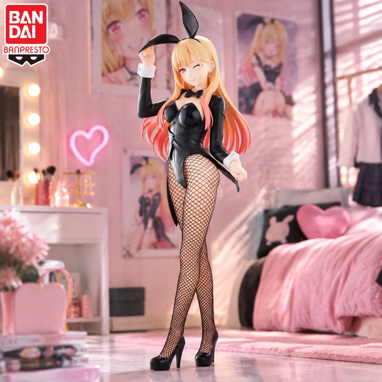 In Stock BANPRESTO Original MARIN KITAKAWA GLITTER Action Figure Model Doll Brand New Boxed Garage Model Toys