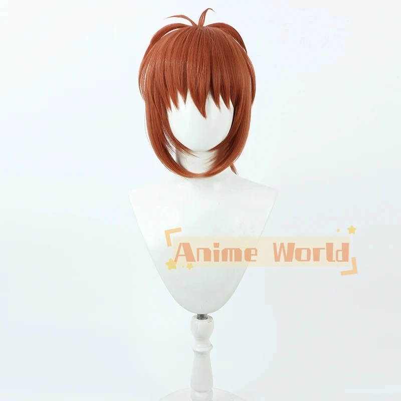 Rurouni Kenshin Himura Kenshin Cosplay Wig Synthetic Hair Heat Resistant Halloween Carnival Role Play Party + Wig Cap B Style