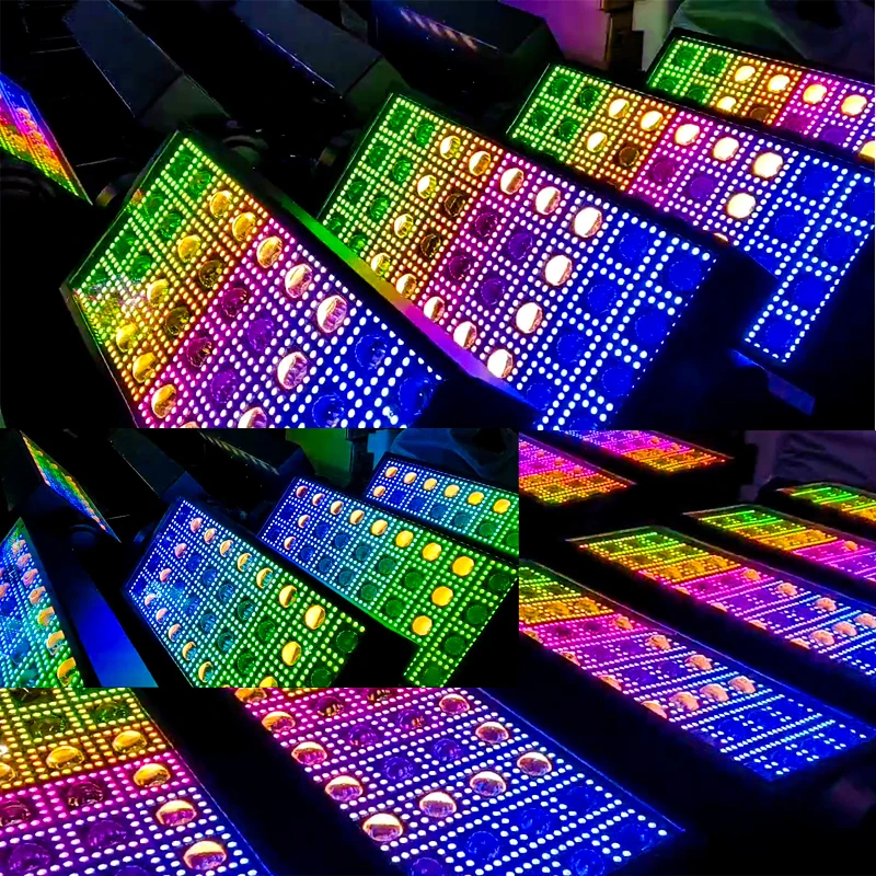 Imagem -02 - Led Rgb 3in Beam Strobe Lights Dmx Controller Moving Head Super Bright dj Disco Bar de Lavagem Stage Lighting Effects