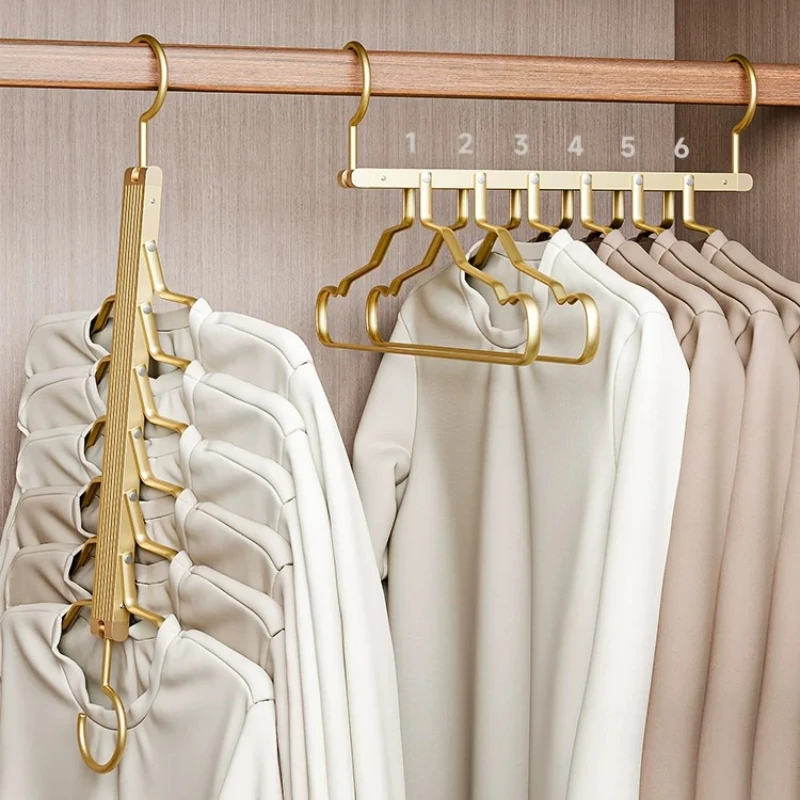 Multi‑Layer Magic Clothes Hanger Space Saving Foldable Garment Holder Versatile Wardrobe Hook Rack Home Closet Storage Organizer