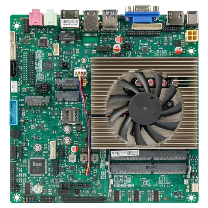 2026 Hot! LIMYEE Thin Industrial Control Motherboard DDR4 Raptor Lake&Alder Lake Processor I3/I5/I7 Hardware Monitoring