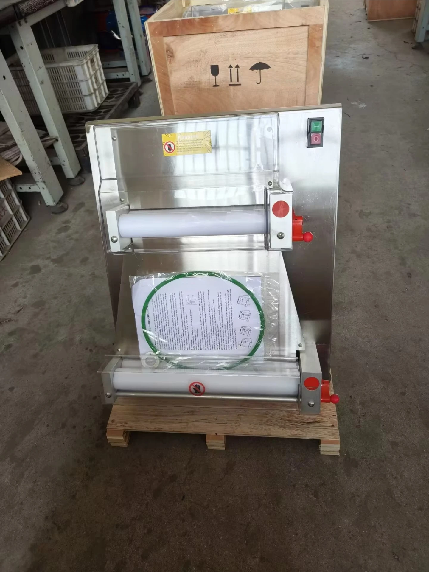 Factory Direct Sale Professional Dough Roller / Hot Sale Pizza Dough Press Machine / Bread Dough Sheeter