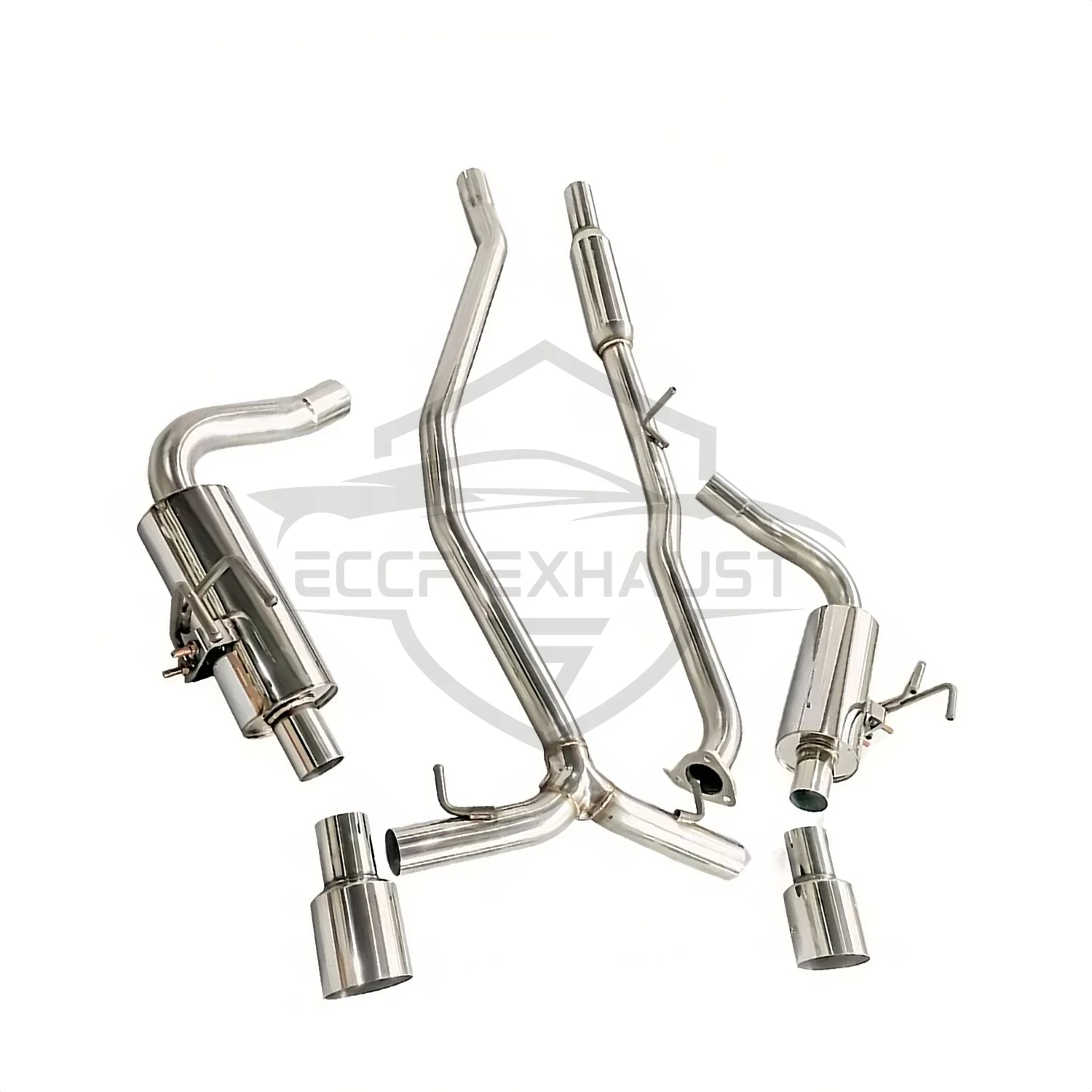 

Electronically Controlled Valved Stainless Steel Catback Exhaust for Honda Civic 1.5T 2.5 Freely Adjustable Sound