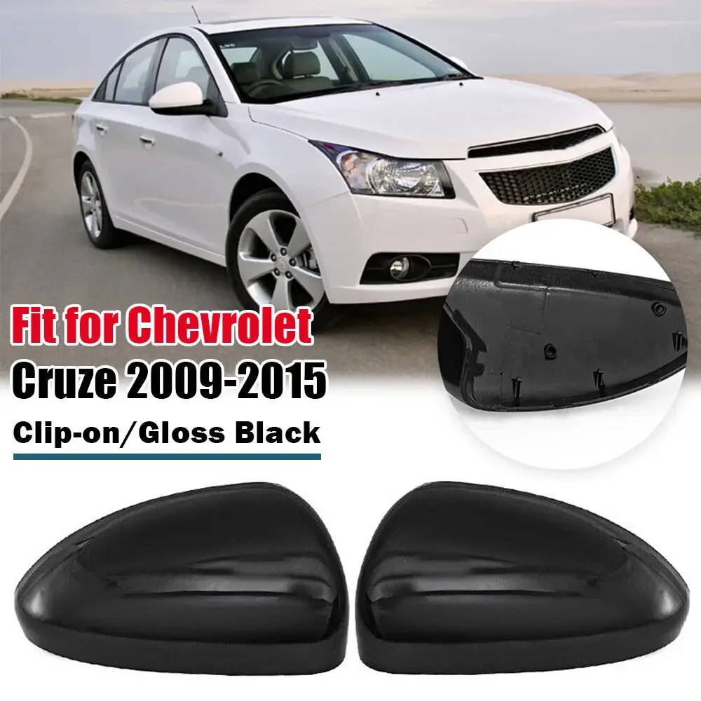 For Chevrolet Cruze 2009-2015 Car Replacement Rearview Side Mirror Cover Wing Cap Exterior Door Rear View Case Trim Housing ABS