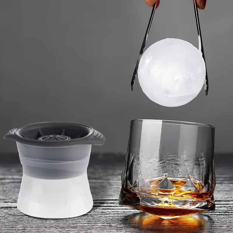 Novel Creative Thick Crystal Whiskey Tumbler Glass Spinning Tops Design Hammer Glasses Of Wine Brandy Cup Wineglass