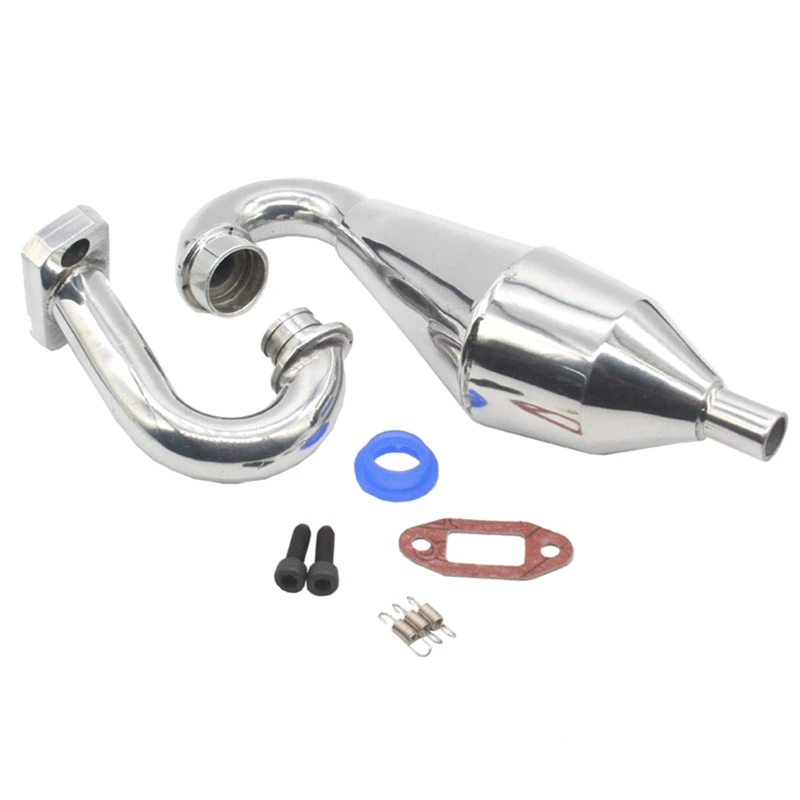 Suitable For HSP Infinite 15004 1/5 RC Remote Control Model Car Exhaust Pipe Replacement Parts Metal