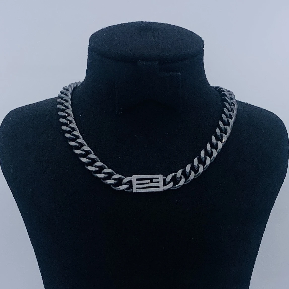 

Letter Necklace 2025, New Epoxy Necklace Women's Classic Fashion