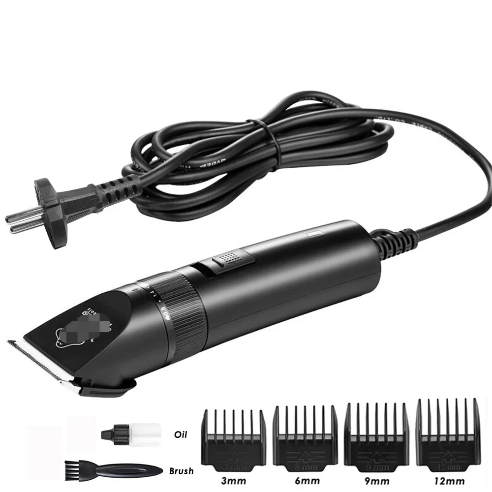 جديد عالية الطاقة المهنية الكهربائية مقص الشعر الحيوانات الأليفة القط الكلب الشعر المتقلب التهيأ الحيوانات المقص الحيوانات الأليفة حلاقة ماكينة حلاقة