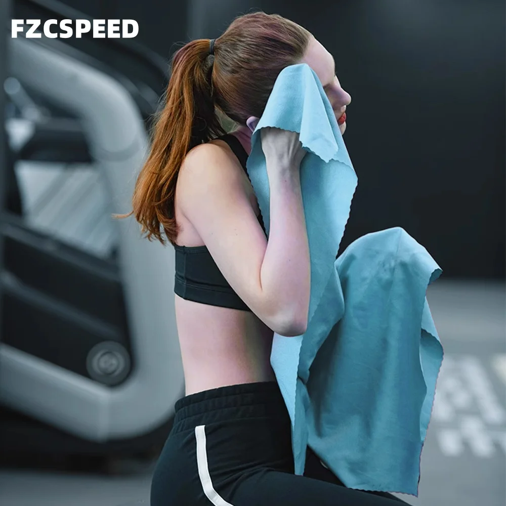 FZCSPEED Toalla de baño de playa de secado rápido: microfibra ultraabsorbente, compacta y portátil, con bolsa de malla】 para viajes en coche, gimnasio, yoga, senderismo