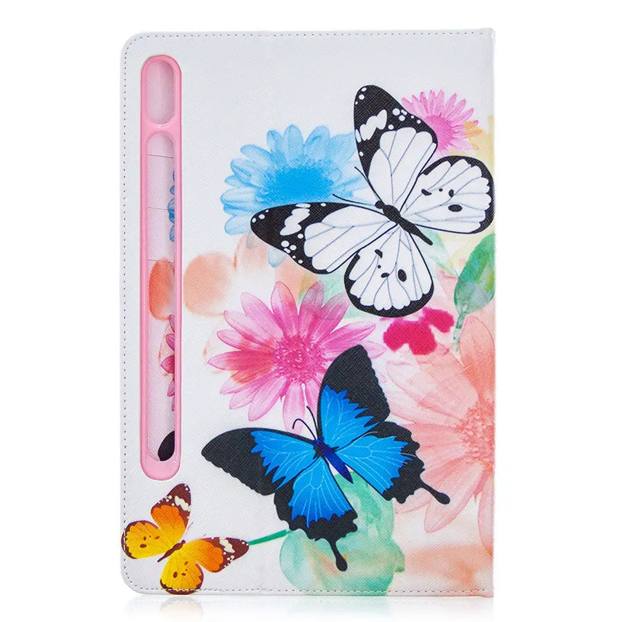 For Samsung Galaxy Tab S7 Cover SM-T870 T875 Case 3D Painting Stand Tablet For Samsung Galaxy Tab S7 11 2020 Case