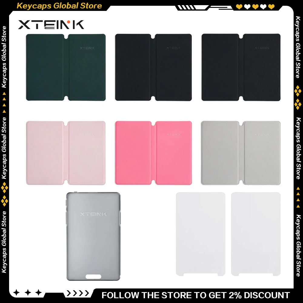 xteink-x4-classic-reader-capa-magnetica-com-abertura-para-leitura-pelicula-temperada-pelicula-fosca-capa-translucida-fosca-acessorio-oficial