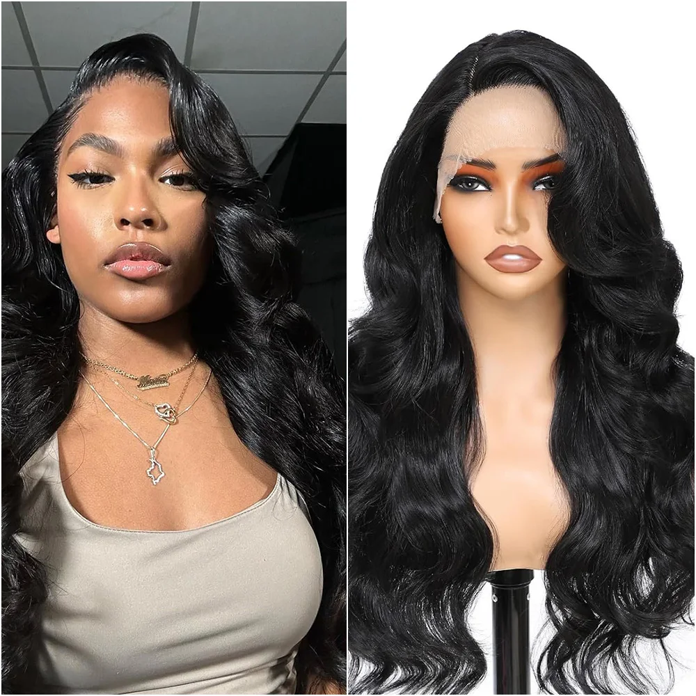 

Парик из натуральных волос 13x6 HD с прозрачной кружевной основой, плотность 220, волнистый, 7x6, безклеевые кружевные фронтальные парики, 360 полноразмерные кружевные парики для женщин