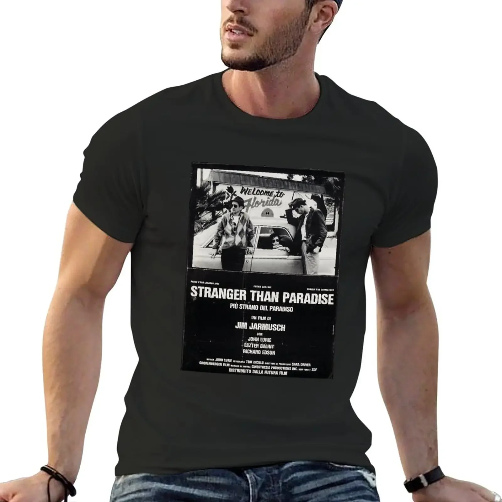 New Stranger Than Paradise 1984 Jim Jarmusch T-Shirt plus size t shirts kawaii clothes funny t shirts for men