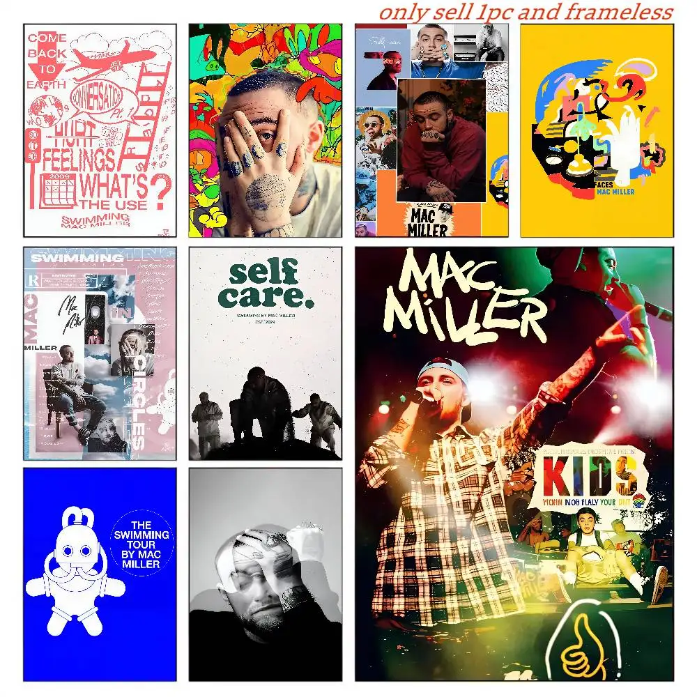 Singer M-Mac Circles Miller Classic Poster HD Art Sticky Wall Waterproof Home Living Room Bedroom Bar Aesthetic Decoration