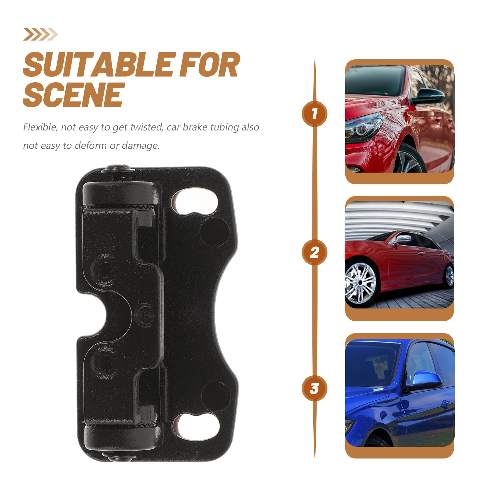 

Rear View Camera Bracket Adjustable Mount Holder for Backup Reverse Camera Stable Durable Easy DIY Installation