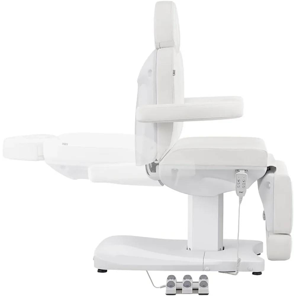 Full Electrical Medical Aesthetic Chair Facial Beauty Bed Podiatry Doctors Office Chair with 3 Motors INK Massage Spa Bed MQAM