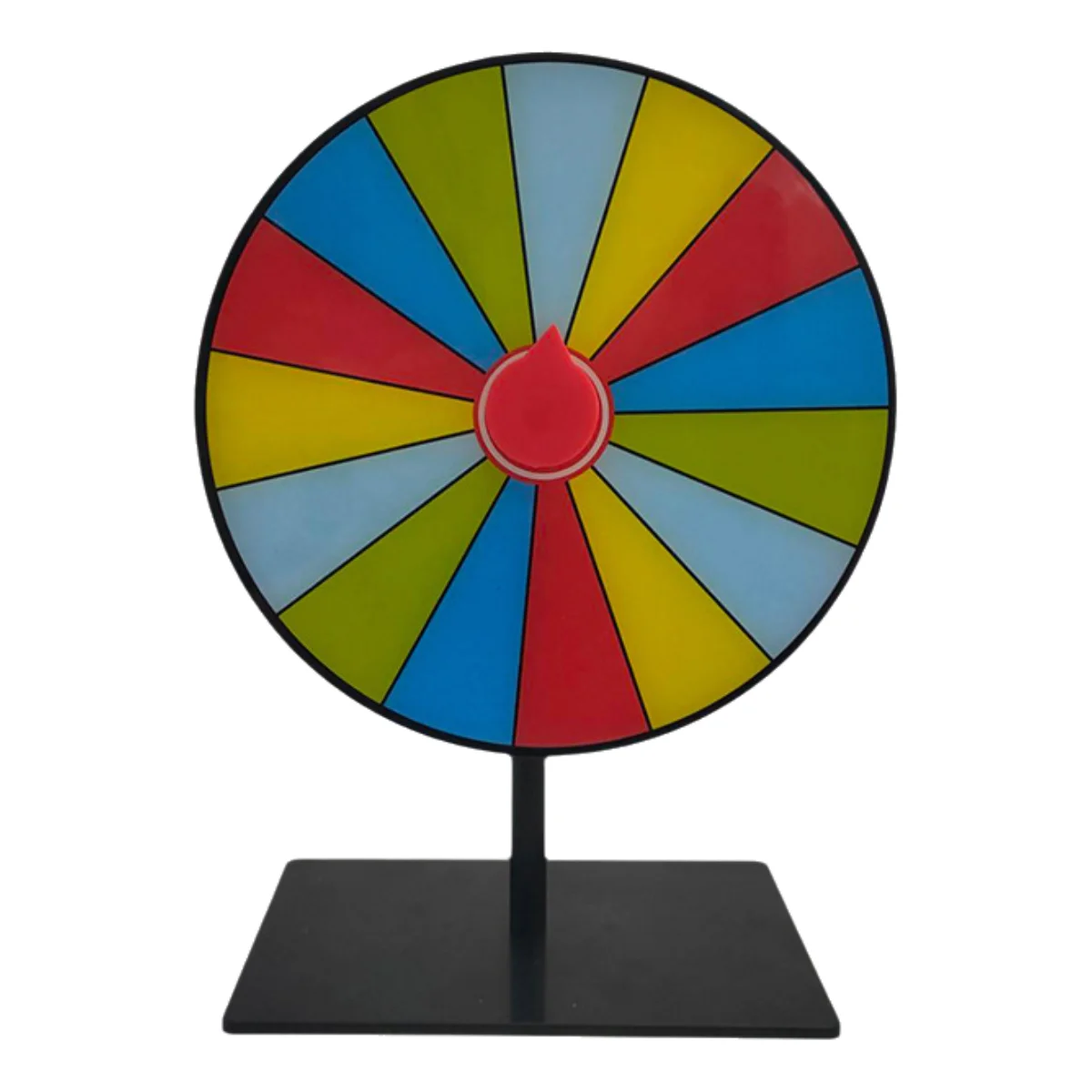 مجموعة واحدة من عجلة الدوران القابلة للتحرير شديدة التحمل، عجلة الروليت الملونة، عجلة جائزة الطاولة، عجلة دوارة للمسح الجاف #1