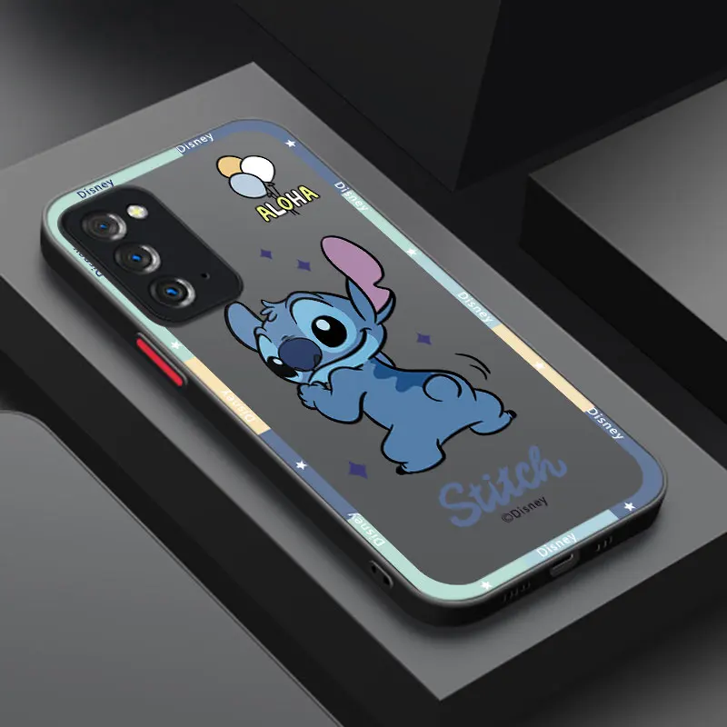 Cute Funny Stitch Phone Case For Samsung Note 10 Lite 20 M01 M02 M30 M40 M60 S M23 M33 M42 M52 M53 5G M11 M20 M22 M31 M32 M51M62