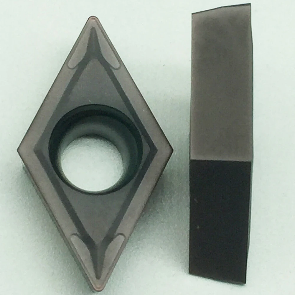 Carbide Inserts Easy to Replace with User Clamping 10pcs DCMT11T304 LF6018 Carbide Turning Insert for Stainless Steel