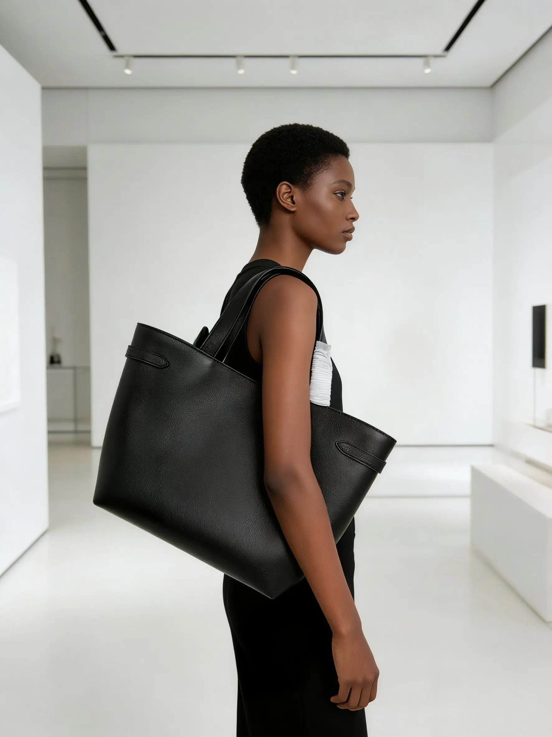 

Fashionable women's crossbody leather bag, luxury designer shoulder messenger handbag elegant