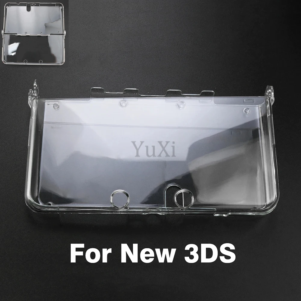 Klar Kristall Schutzhülle Für Nintend NDS Lite NDSi XL LL Kunststoff Hard Shell Haut Fall Abdeckung Für 2DS Neue 3DS XL LL GBA SP