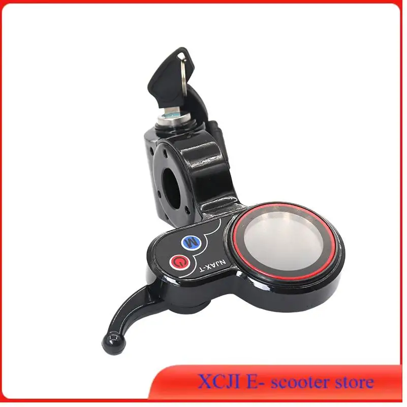 سكوتر كهربائي شاشة الكريستال السائل متر أداة لوحة مفتاح الطاقة خنق 36 فولت 48 فولت العالمي NJAX-T NJ AOXIONG #2