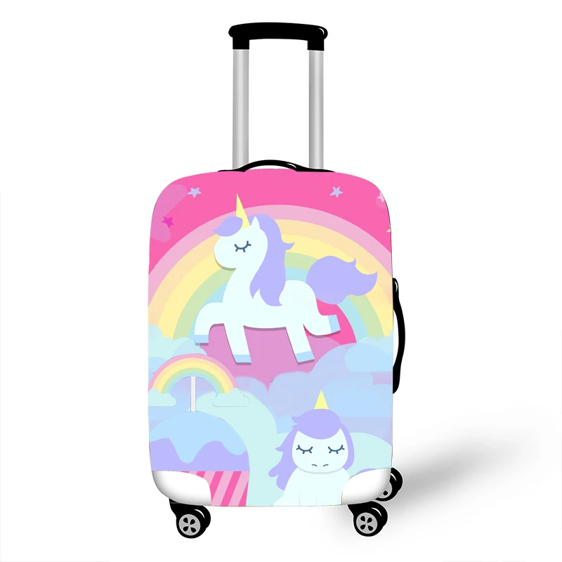 Unicorn Elastic Luggage Protective Cover Case for Suitcase Protective Cover  Xl Trolley Case Trunk 18-32 Inch Travel Accessories