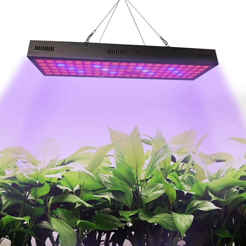 Super Large Aluminum Shell LED Red Blue Light Plant Growth Panel Light CRI90 IP44 Fast Delivery