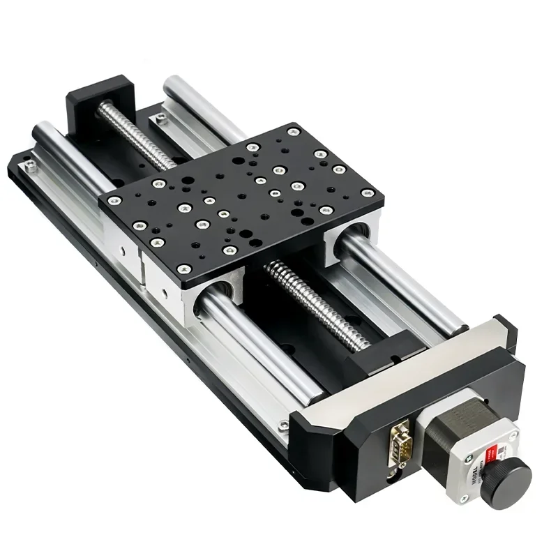 

PT-GD130P 50/100/150/200/300/400/500 Miniature Motorized High Precision Linear Stages Translation Stage