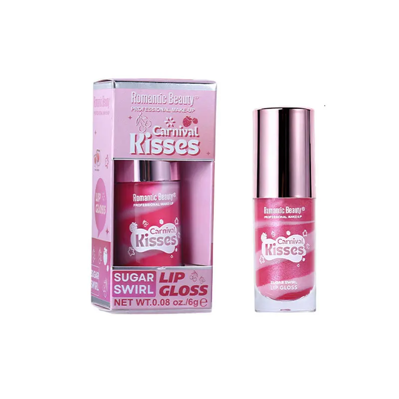 6 Color Pearlescent Lip Gloss Long-Lasting Moisturizing Waterproof Liquid Lipstick Non-Stick Fine Shimmer High Pigment Cosmetics