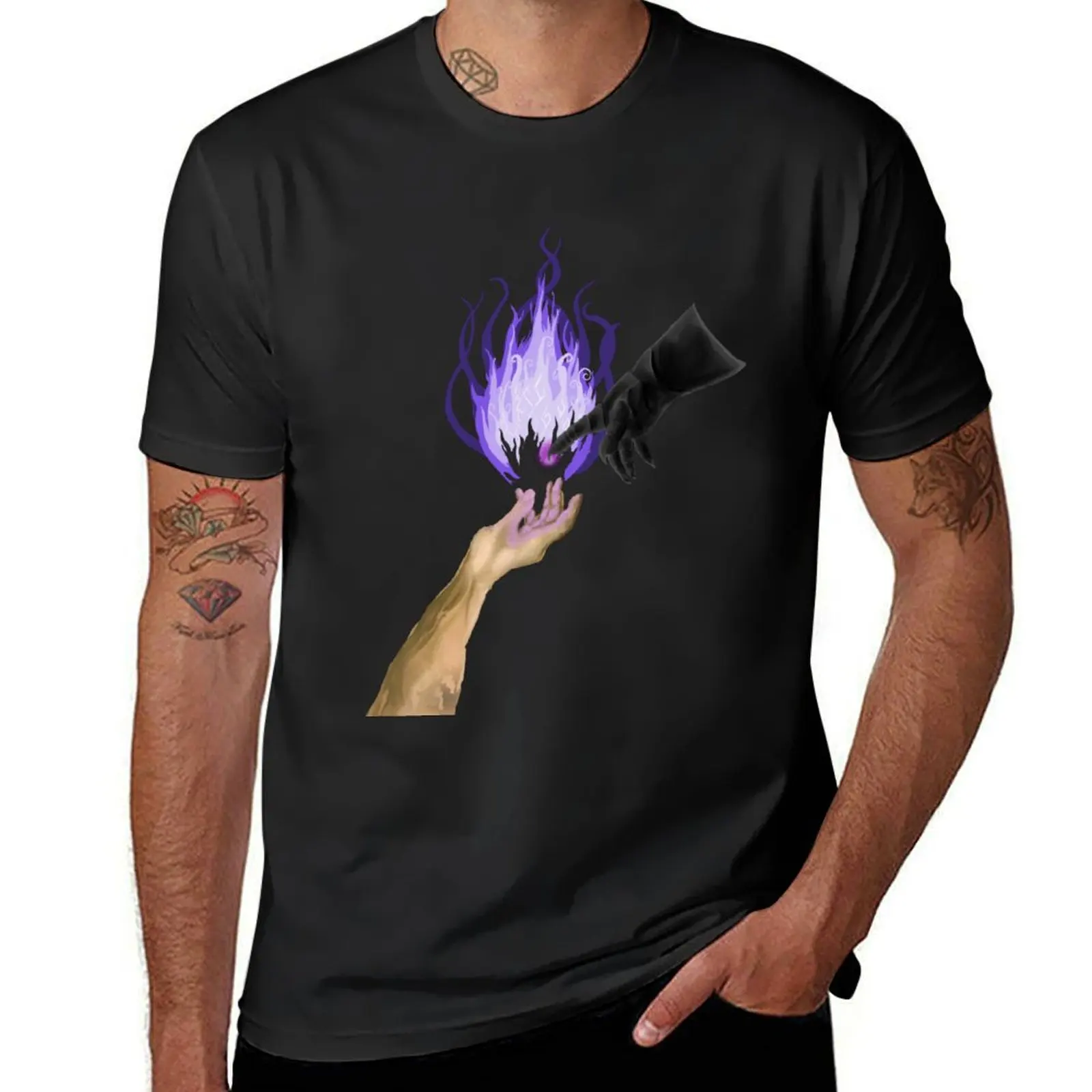 

Ambitions Flame T-Shirt oversizeds essential t shirt quick-drying shirts graphic tee men