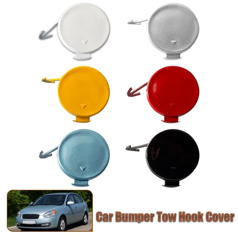 For 06-10 Hyundai Accent models Trailer cover, front bumper, trailer hook, towing rope cover plate