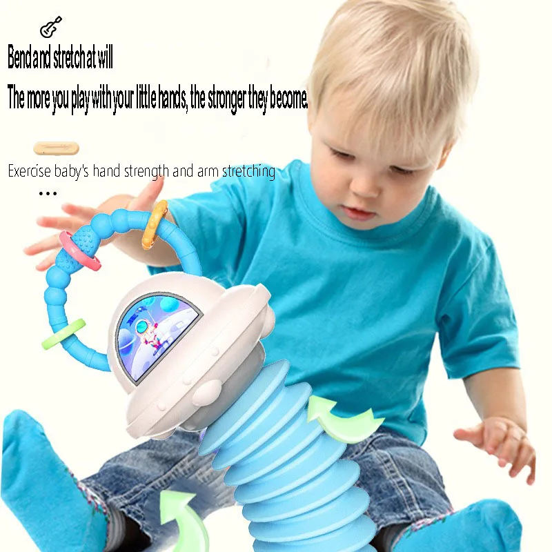 

Baby Accordion Toy Musical Instrument For Toddler Pull Stretch Sound Early Learning Sensory Development Gift
