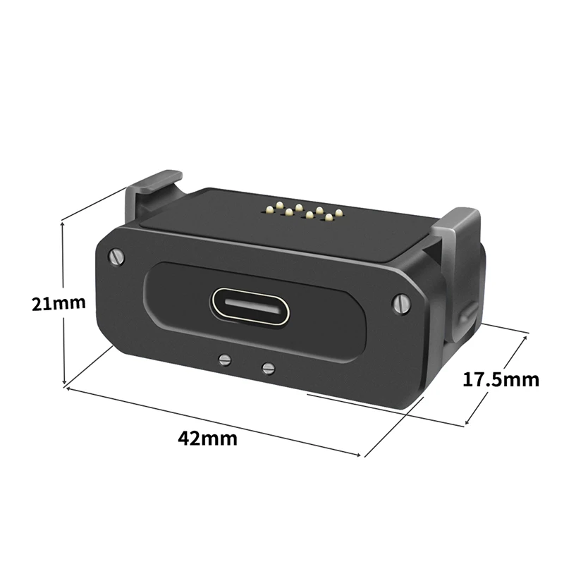 Action 2 Magnetische Halterung Ladestation Faltbare Adapterhalterung Schnellspanner für DJI OSMO 360 ACTION 5 Pro Kamerastativhalter – Detail 16