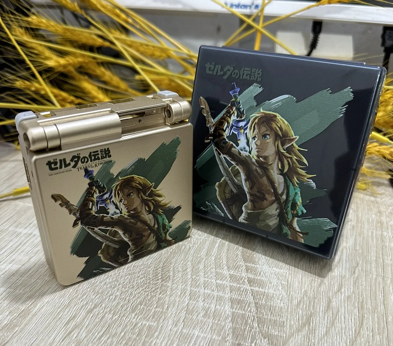in stock for GBASP Limited Edition Gameboy Color DIY Shell Homemade Replacement Cover Newly Printed Design