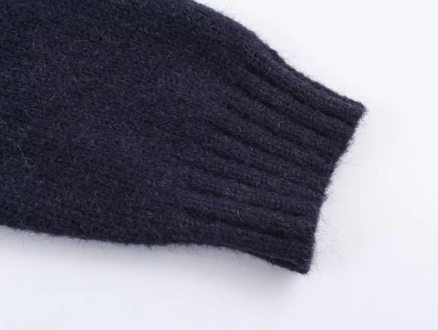 جديد الخريف الشتاء المرأة الياقة المستديرة هندسية الطوطم متماسكة عيد الميلاد سترة طويلة الأكمام البلوز البلوز عادية سميكة تريكو