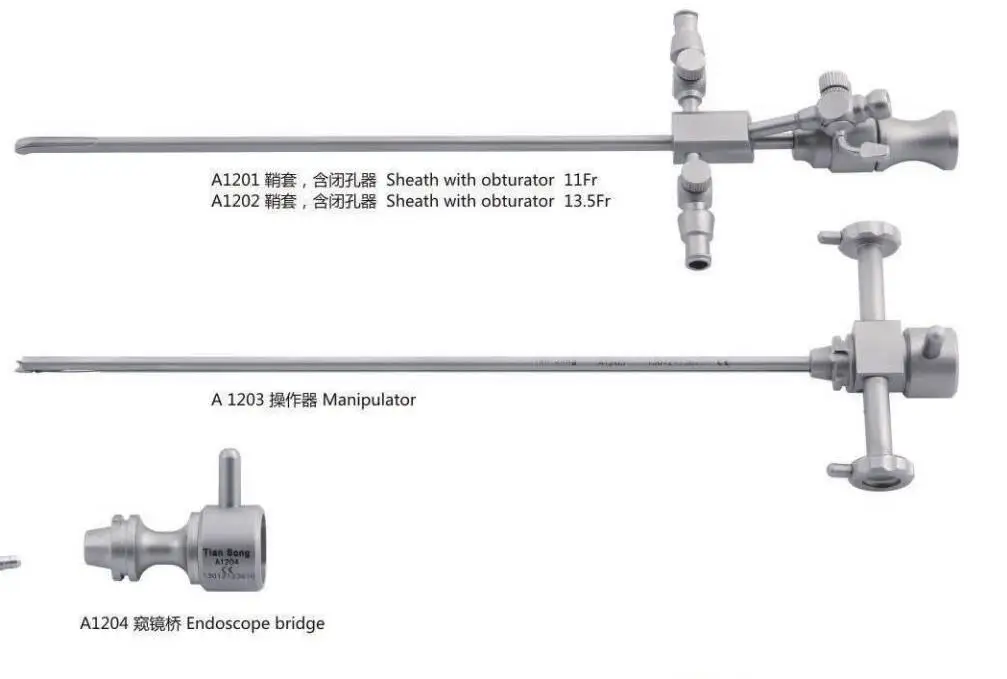 NP-2 Pediatric Urethrotome  Cystoscopy Set (Lockable)  Urology Department Instruments