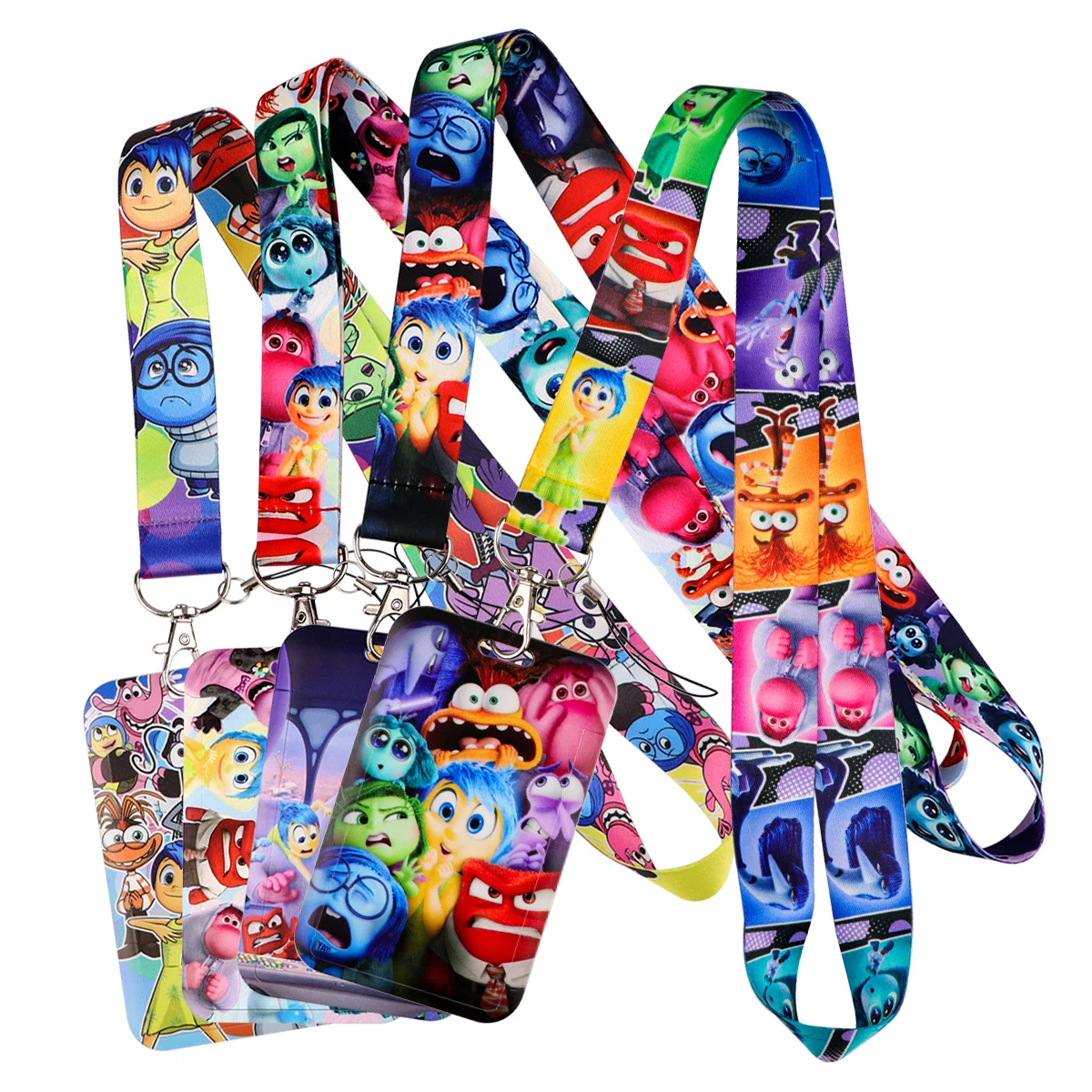 Movies Figures Cute Lanyard For Keys ID Card Cover Badge Holder Business Phone Key Lanyard Neck Straps Keychain Rope Accessories